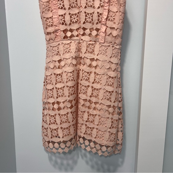 Peach Crochet Lace Dress ✨ - Picture 11 of 11